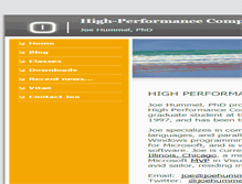 Tablet Screenshot of joehummel.net